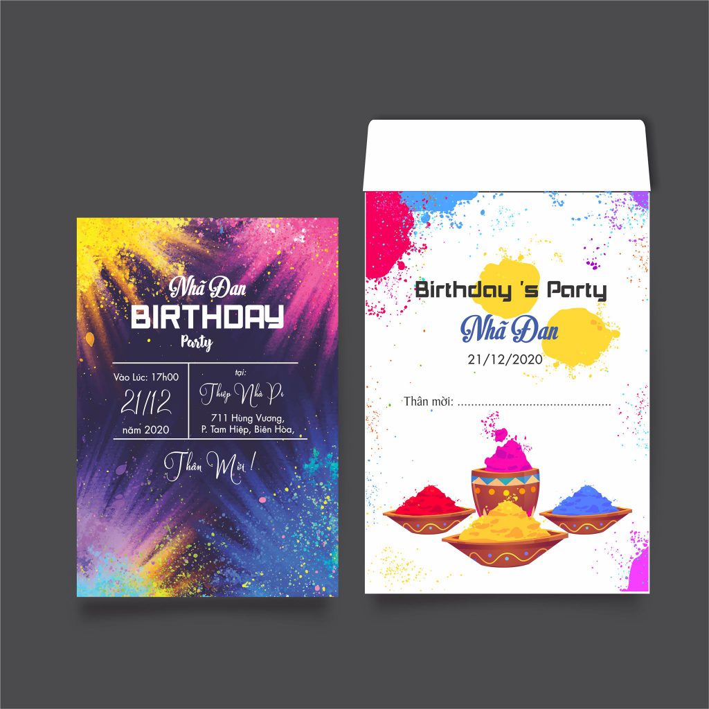 Thiệp thôi nôi – sinh nhật  AM_SN02