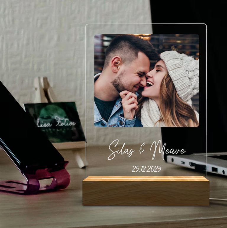 Đèn Ngủ LED 3D | Save The Date