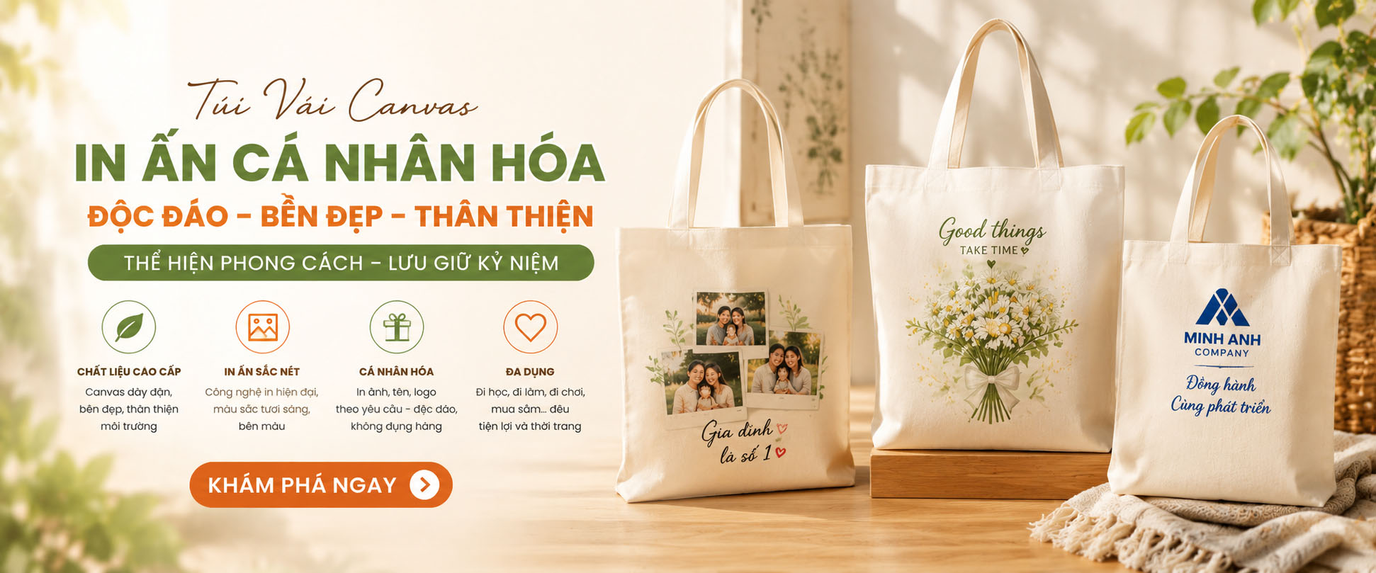 Túi Vải Canvas